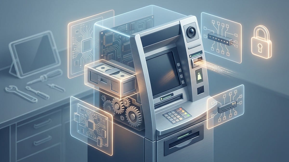 How an ATM Machine Works: Hardware, Security, and Setup